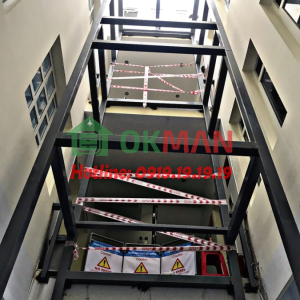 Mẫu khung nhôm thang máy